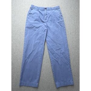 Brooks Brothers Pants Mens 33x30 Blue Clark Relaxed Chino Casual